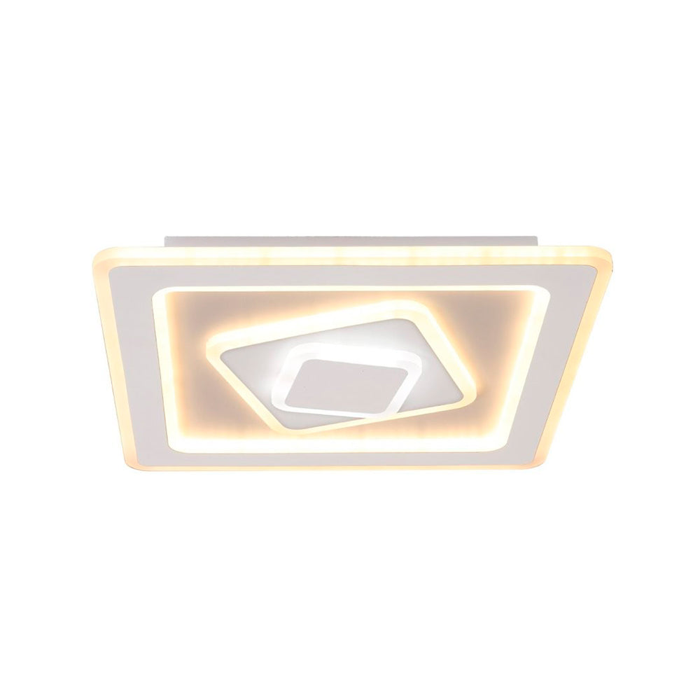 Plafón Cuadrado LED 48 W - 01008C-WH-CCT