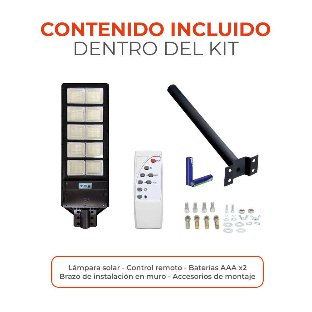 Lampara Solar 100W Tecnolite