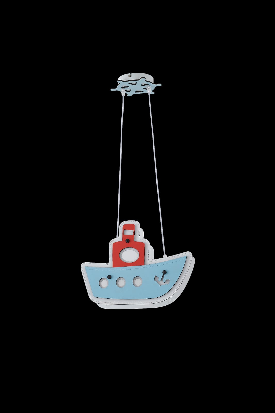 Lampara Kids Barco K084A Celeste