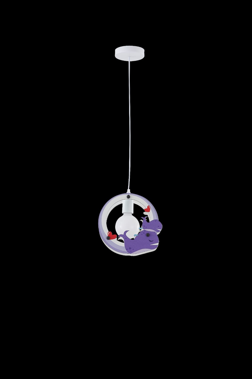 Lampara Kids Ballena K080A Purpura