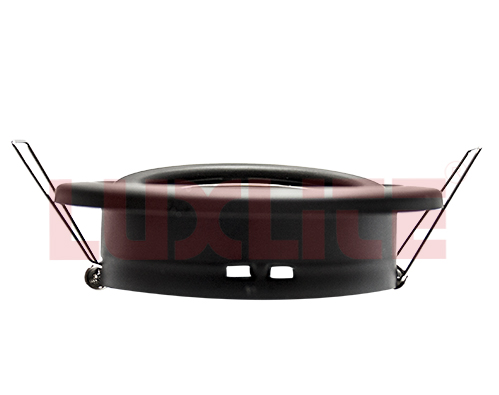 Lampara Ojo De Buey 1X50W Negro 3 P. Luxlite