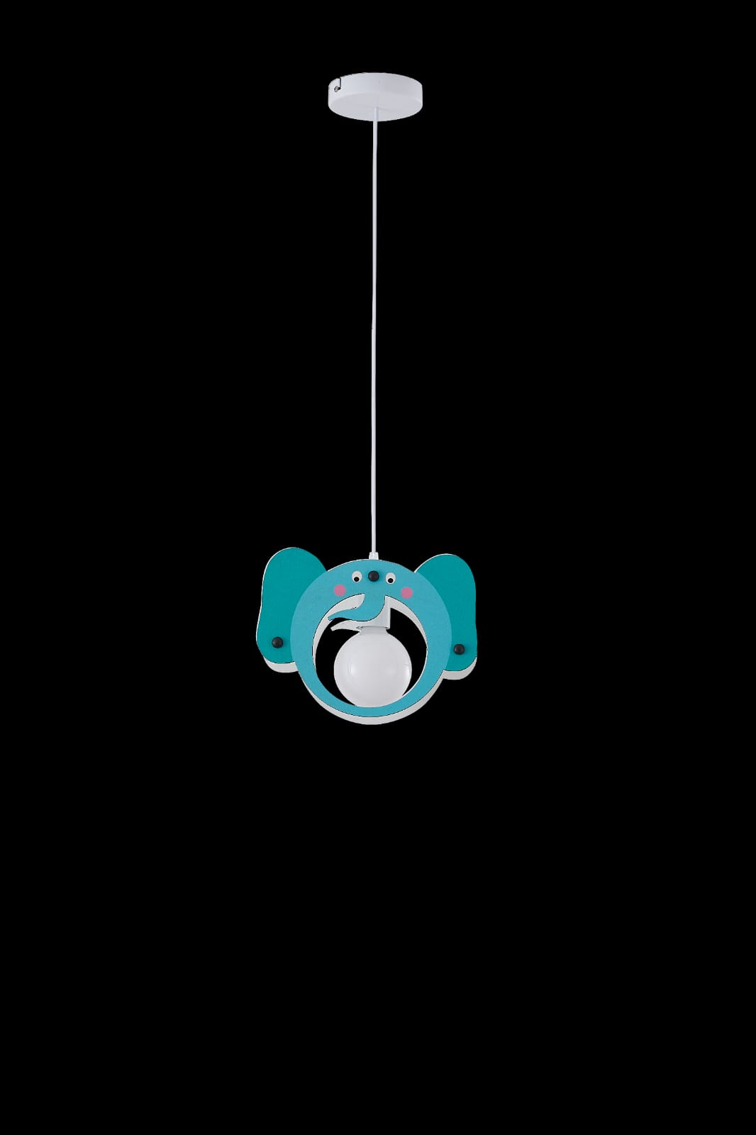 Lampara Kids Elefante K081A Celeste