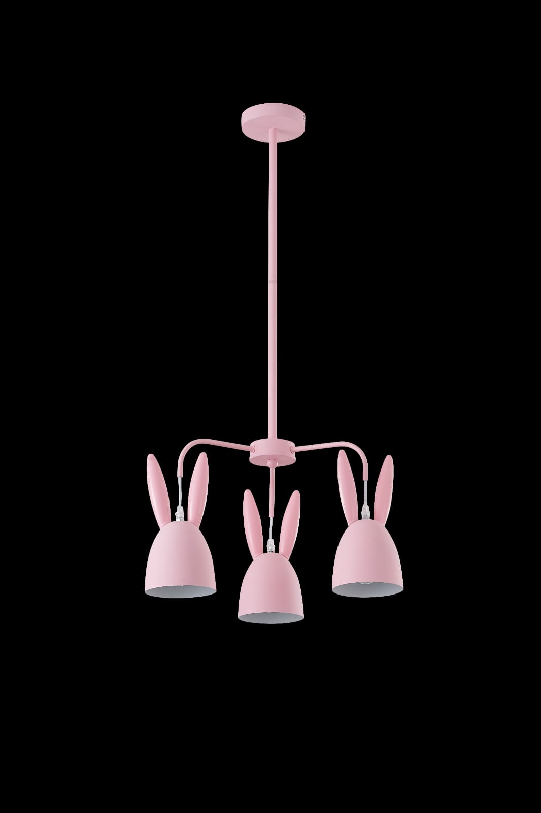 Lampara Kids Conejito Rosa 3 Copas