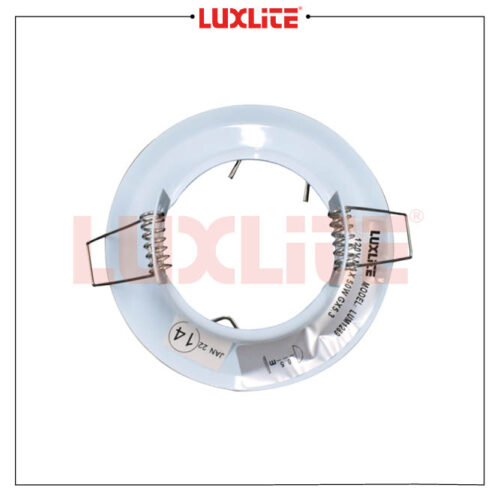 Lampara Ojo De Buey Color Blanco MR16 Gx 5.3 (LUM1289)