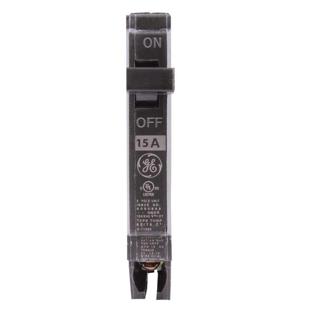 Flip-on Twin 1X15A Thqp General Electric