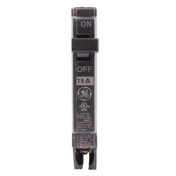 Flip-on Twin 1X15A Thqp General Electric