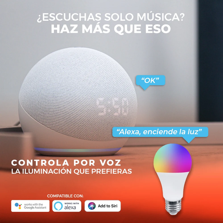 Paquete De 3 Focos LED Inteligentes Tecnolite