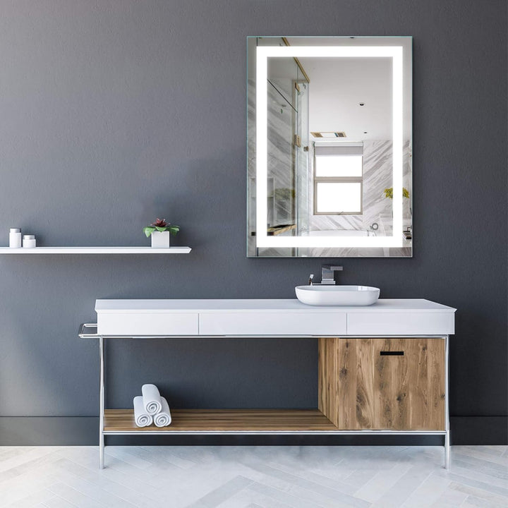 Espejo De Baño LED Iiluminado (Rectangular)