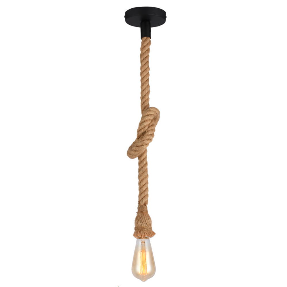 Lampara De Techo 1XE27-40W No Incluido 110-240V Cuerda Vintage L-1MT