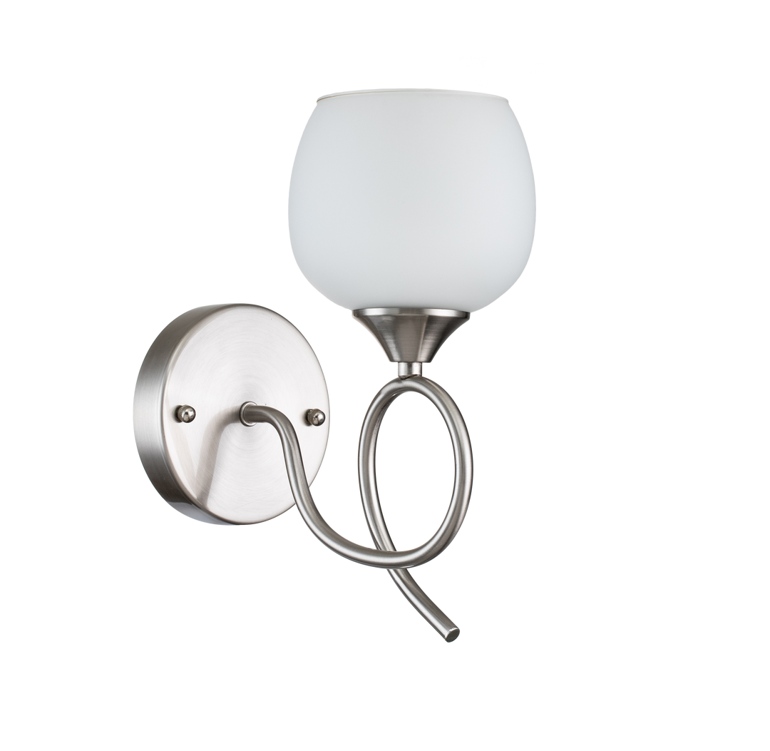 Lampara De Pared 770 Lights Contemporanea Nickel Satinado 1*E27 60W