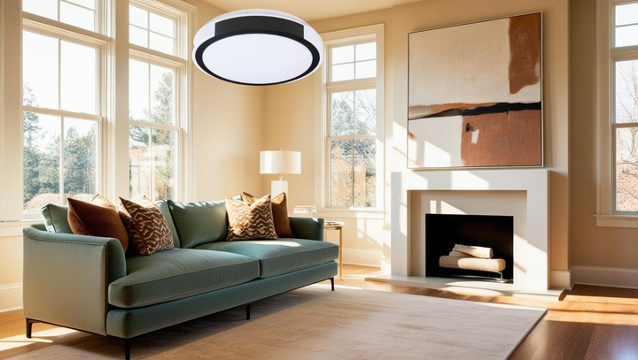 Lampara De Techo LED 18W Orilla Negro VOLT:240V/50-60HZ Cct: 3000K-4000K-6000K
