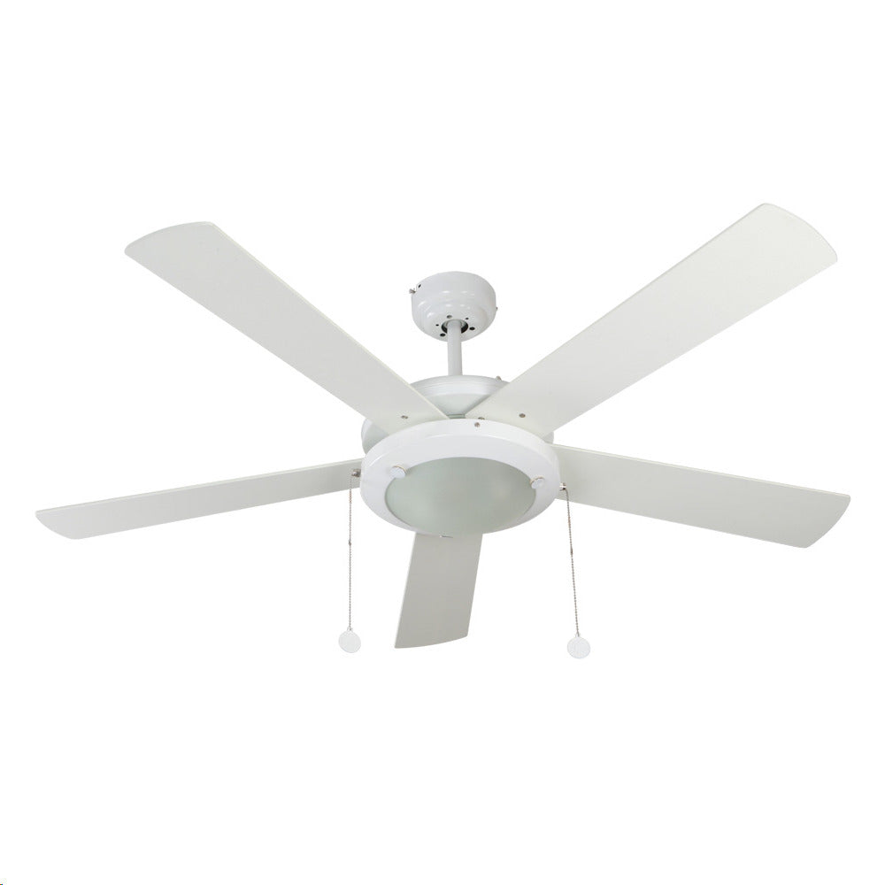 Abanico De Techo 52" 5 Aspas Playwood 120V 60HZ 2XE27 No Incluidos Acabado Blanco