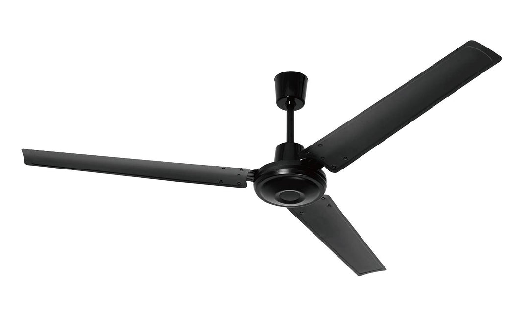 Ventilador De Techo De 56" Industrial Color Negro
