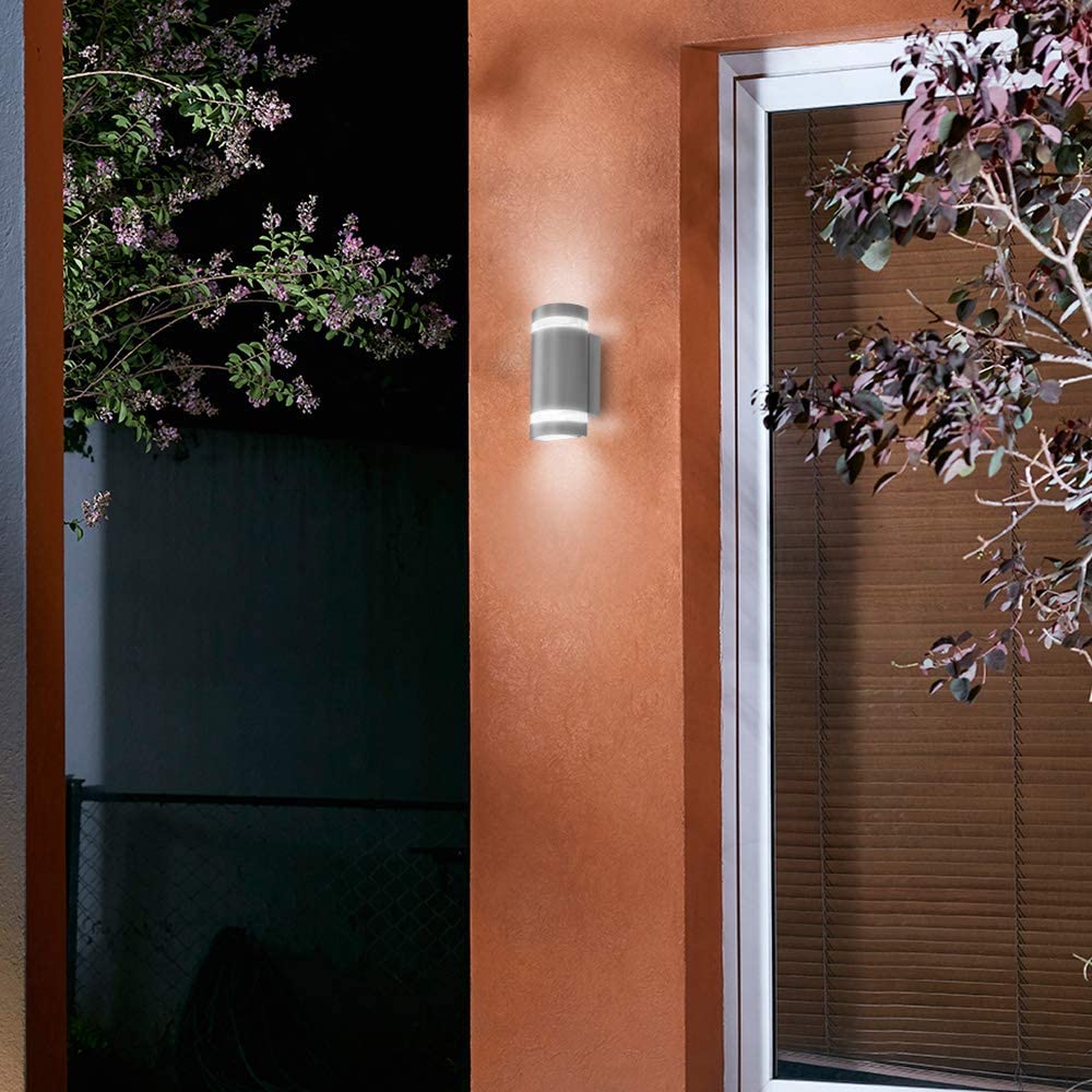 Lampara De Pared Arbotante Max 120W 127V 2XE26 Satin/gris Tecnolite