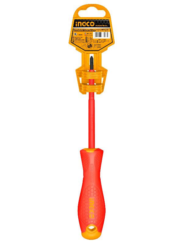 Desarmador Philips Crv Industrial Para Electricista Ingco 100MM/1000V