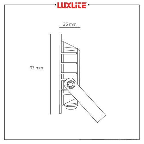 Reflector LED 10W RGB Luxlite