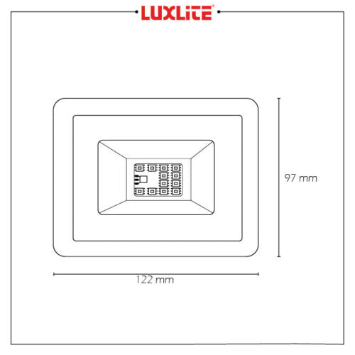 Reflector LED 10W RGB Luxlite