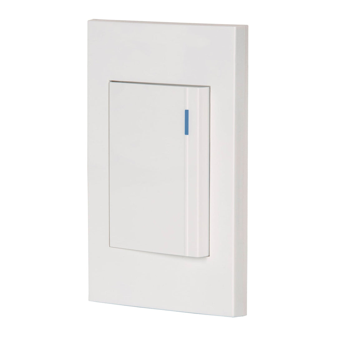 Placa Armada 1 Interruptor, 3 Módulos, Española, Blanco