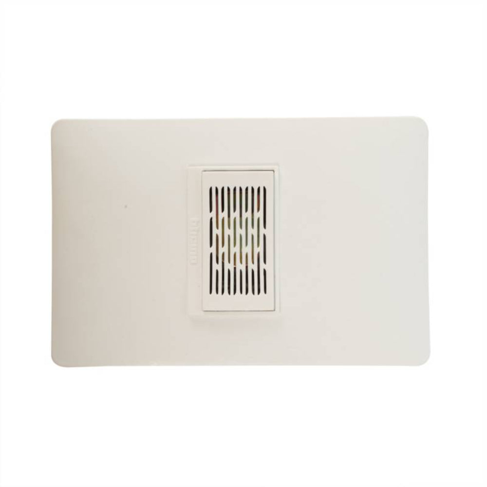 Placa Timbre Zumbador Luzica Marfil Bticino