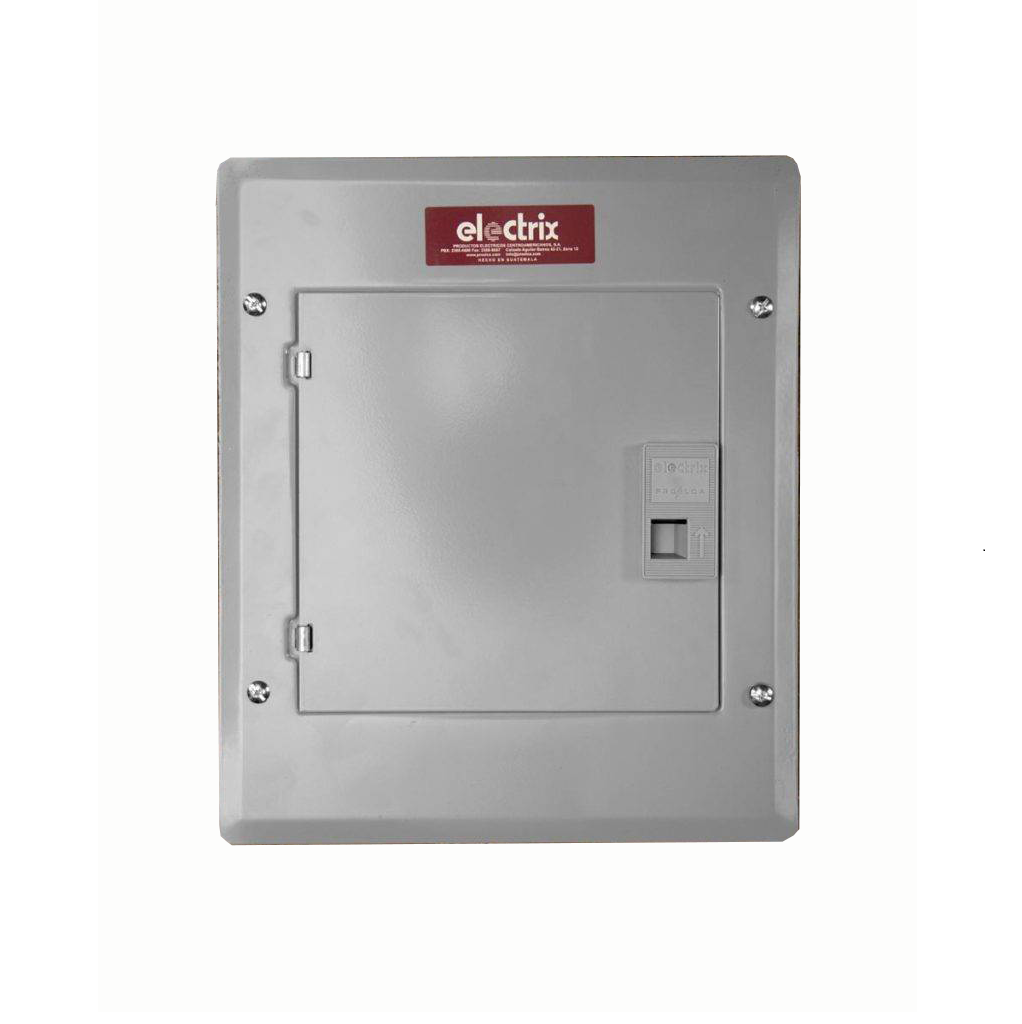 Tablero Monofasico 8X125A Con Barra De Tierra Electrix