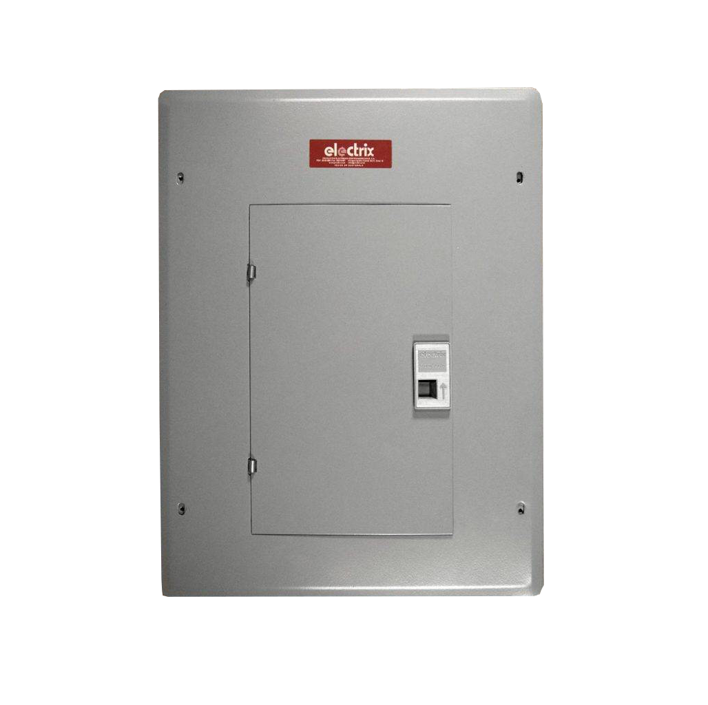 Tablero Monofasico 12X125A Con Barra De Tierra Electrix