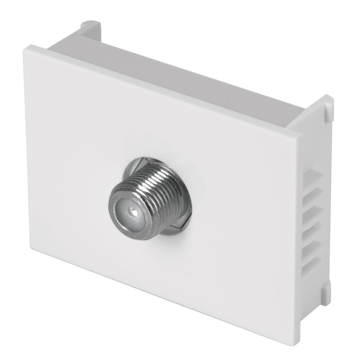 Dado De Tv 1.5 Módulos, Línea Española, Blanco