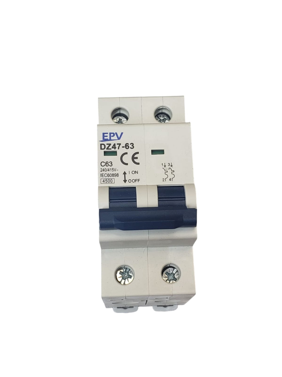 Flipon Automatico P/riel 2X63A Epv