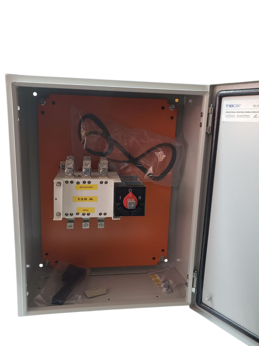 Transferencia Manual 125A C/caja Borneras De Conexion Cea