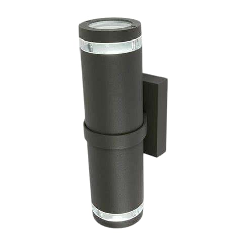 Lampara De Pared Arbotante Max 120W 127V 2XE26 Antracita H-107 Negra Tecnolite