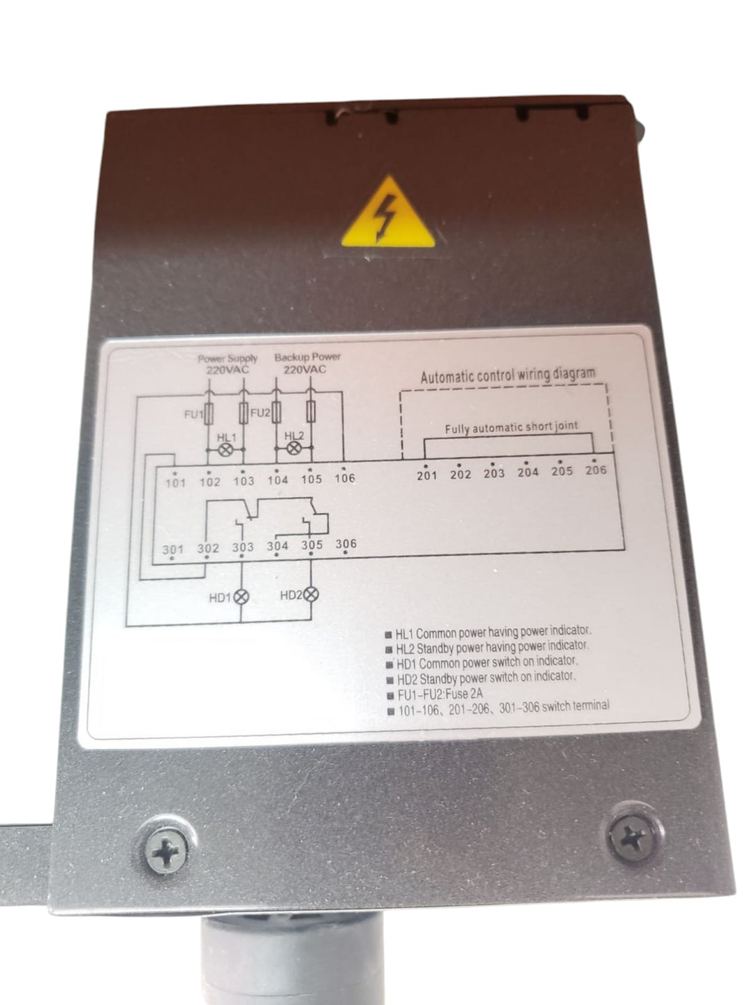 Transferencia Manual 250A (Automatica)