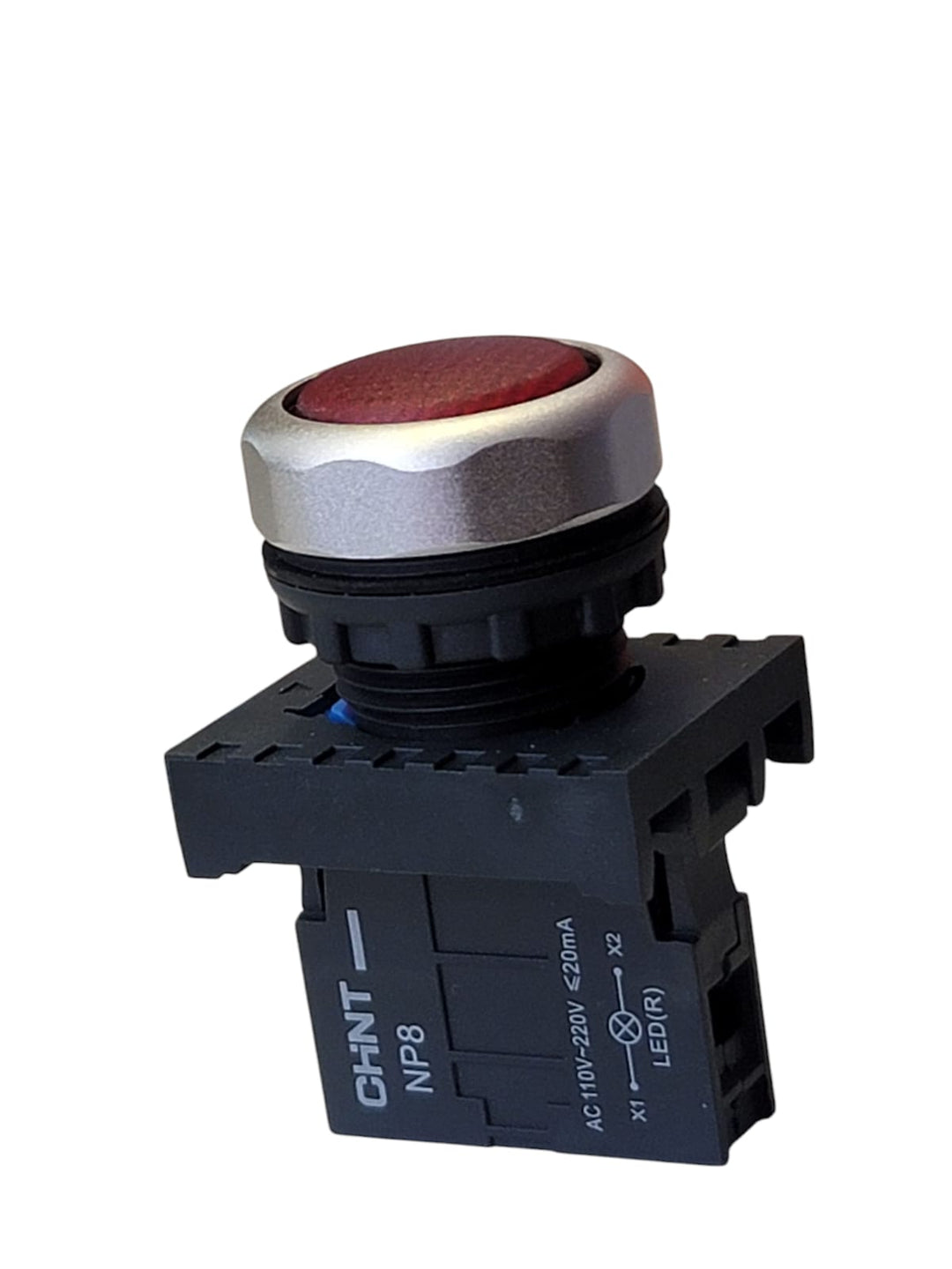 Luz Piloto 22MM 110/22VCA LED Roja Chint