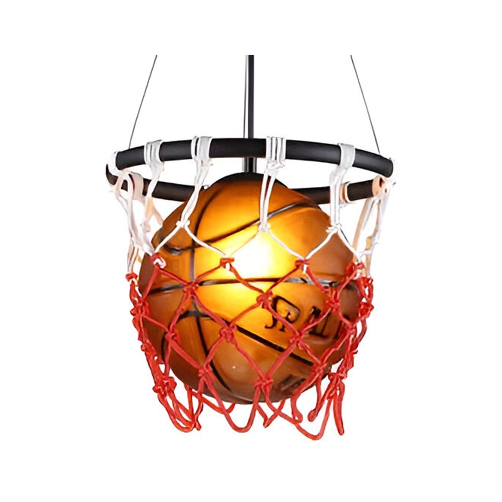 Lampara De Techo Decorativa Baloncesto