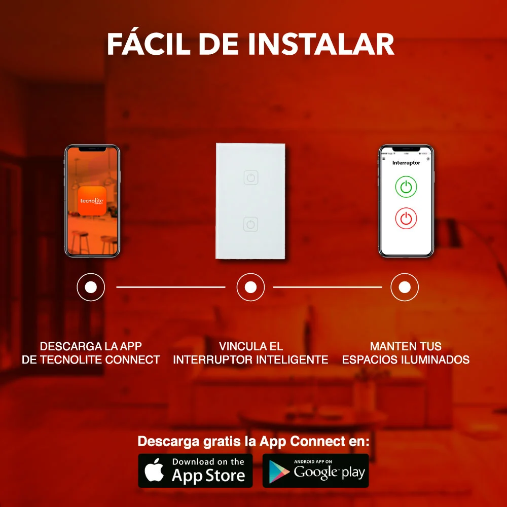 Apagador Inteligente WIFI Creator Ii Tecnolite