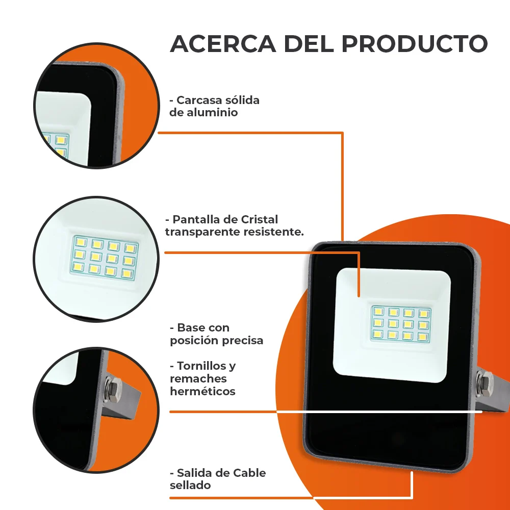 Reflector LED Exterior Tecnolite