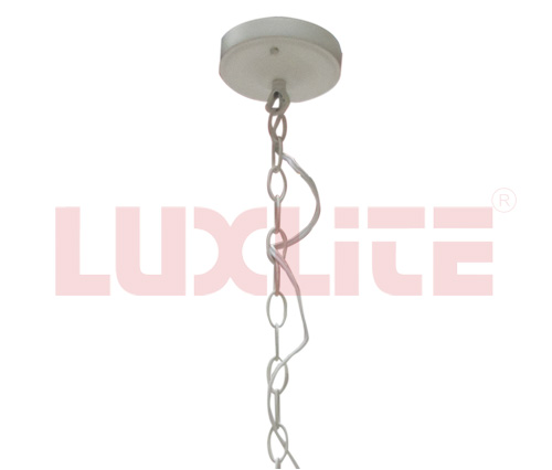 Farol Colgante 1X75W Blanco Luxlite