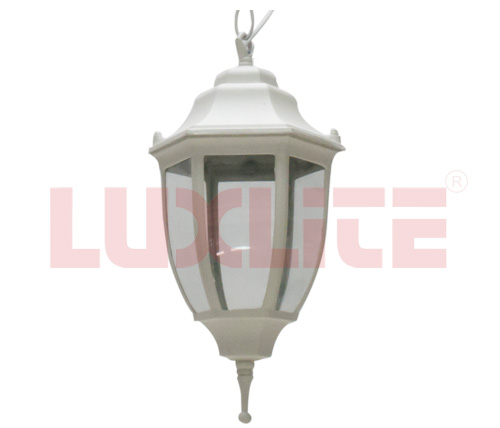 Farol Colgante 1X75W Blanco Luxlite
