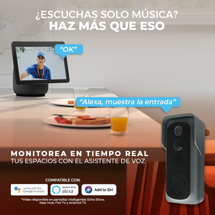 Video Timbre Inteligente Reception Tecnolite