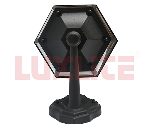Farol De Pared 1X75W Negro Grande Luxlite (LUM294)