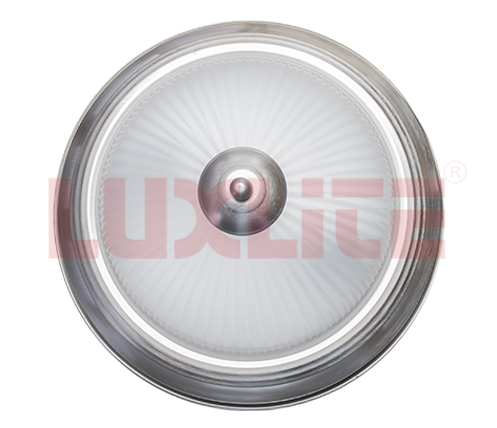 Lampara Techo 2X60W Plata