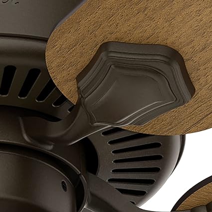 Ventilador De Techo De Bronce De 52 Pulgadas Con Kit De Luz LED Y Cadena De Tracción
