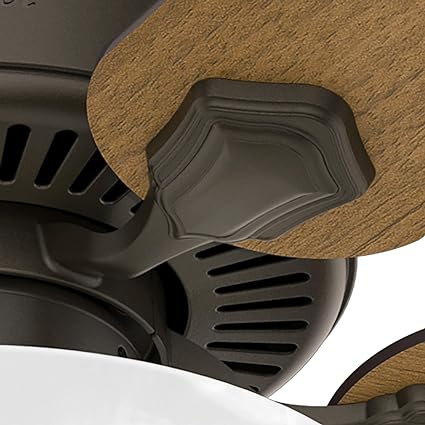 Hunter Swanson Ventilador De Techo Tradicional De Bronce Para Interiores De 52 Pulgadas