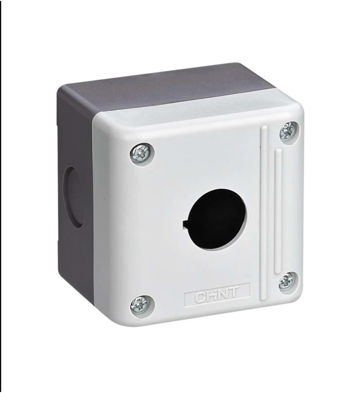 Caja P/pulsador 22M 1 Agujero Gris Chint
