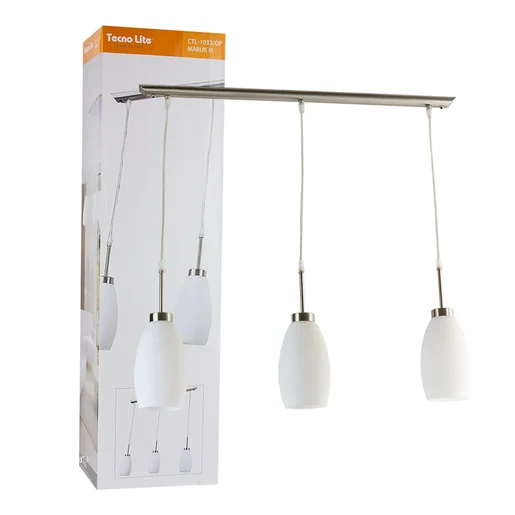 Lámpara Colgante De Cristal Maruk Iii Tecnolite