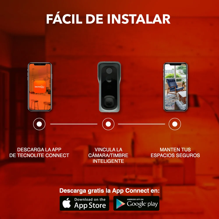 Video Timbre Inteligente Reception Tecnolite