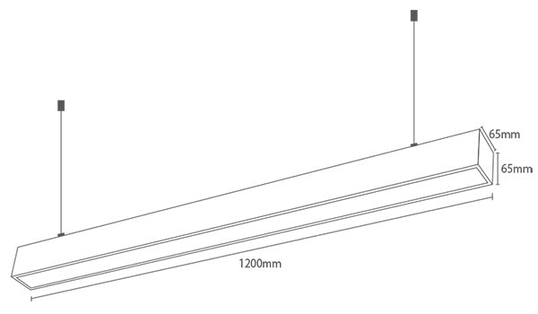 Lámpara Lineal 36 Watts