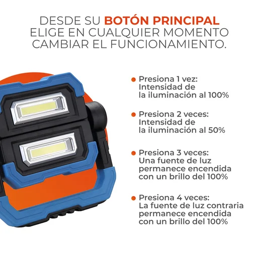 Lámpara Portátil Worklight Tecnolite