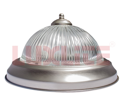 Lampara Para Techo 2X60W Plata