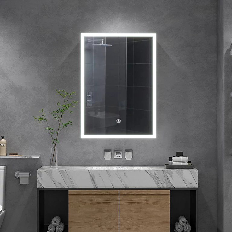 Espejo De Baño LED Iiluminado (Rectangular)