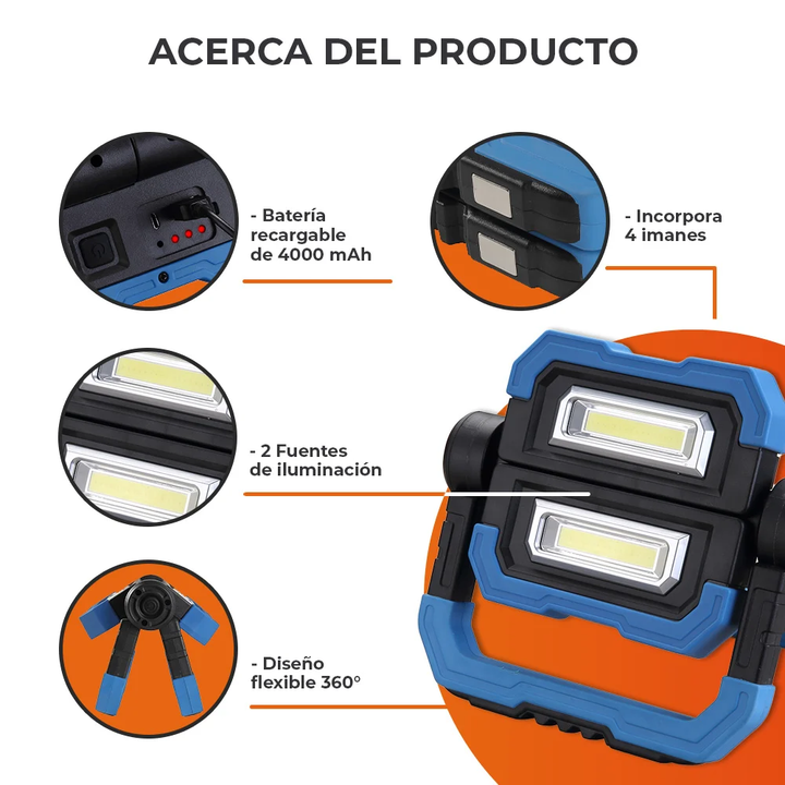 Lámpara Portátil Worklight Tecnolite