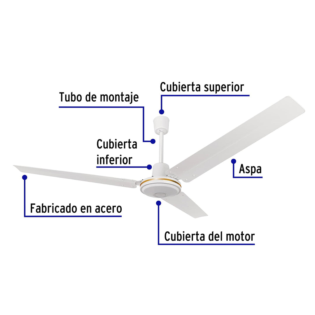 Ventilador De Techo, 56"